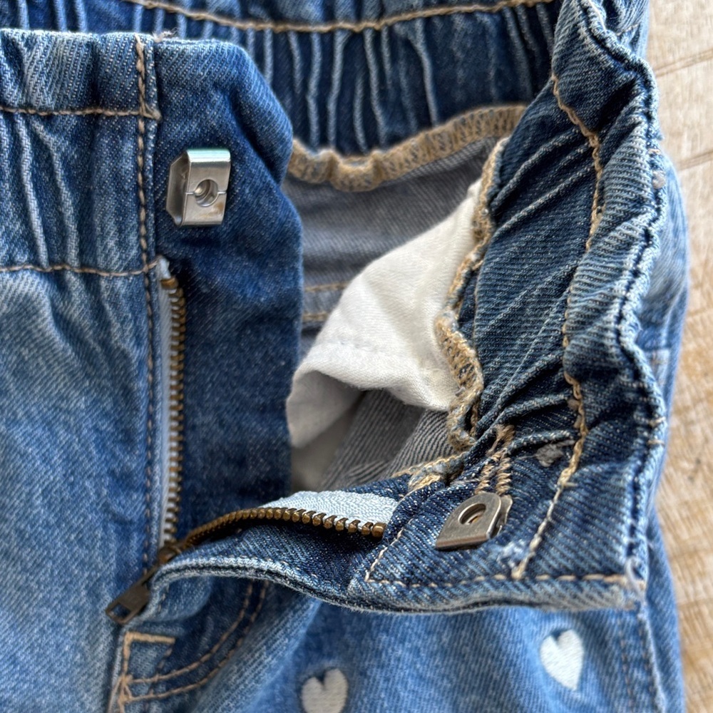 Gap Girls Heart Jeans 4t - Picture 5 of 7